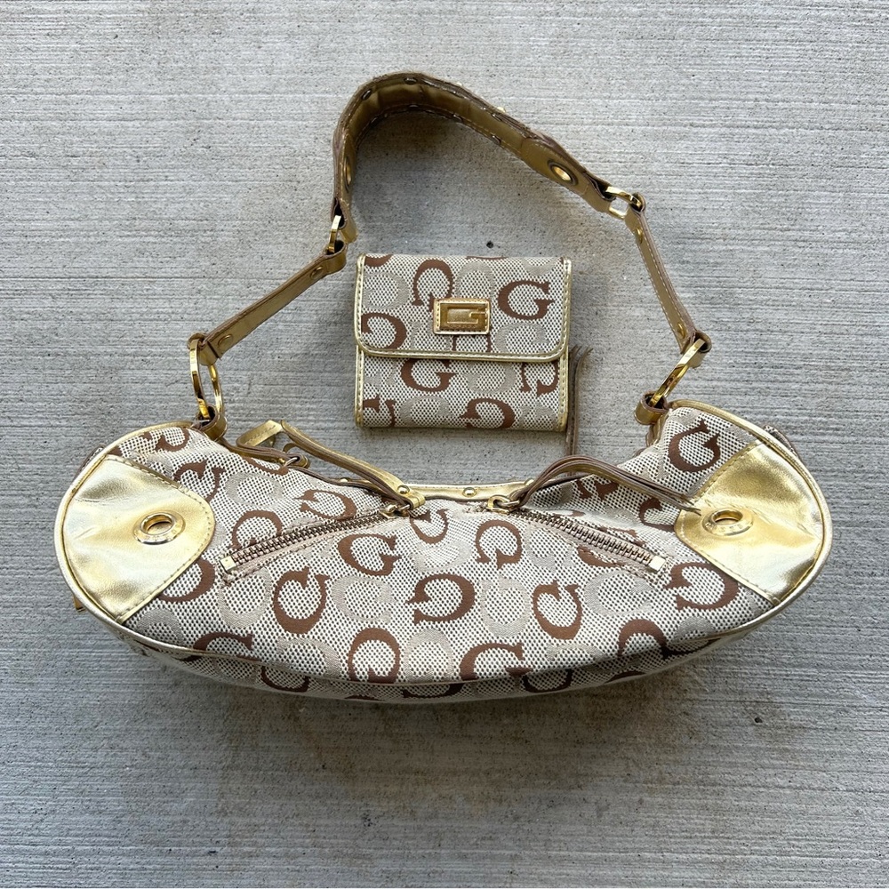 Vintage Guess Bag & Wallet Set